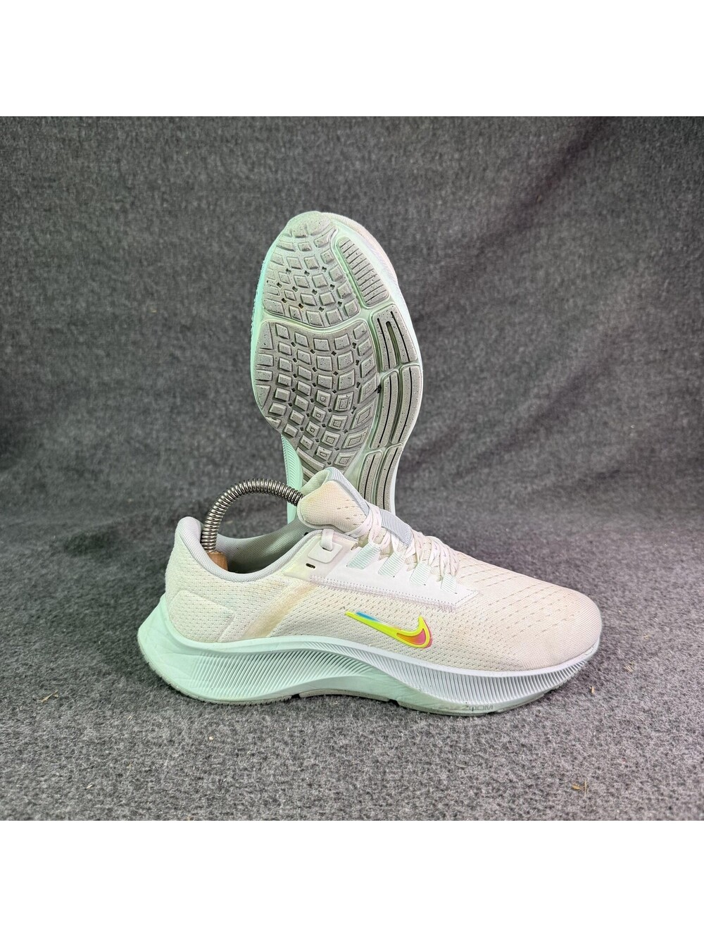 Nike Air Zoom Pegasus 38 White Pastel Womens Size 7 Running Shoes DH6507-111